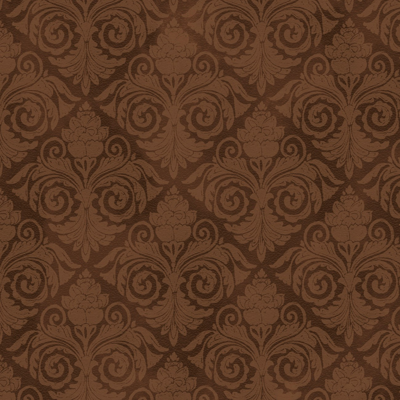 Fabric P & B Textiles Brown Tonal Damask Morning Treat by the Quarter Yard MTRE6108-Z