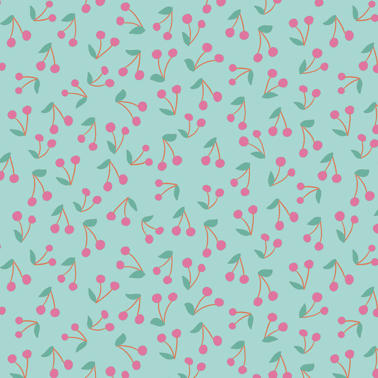 Fabric P & B Textiles Cherry Toss Things with Wings by the Quarter Yard TWWI6002-M