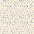 Fabric P & B Textiles Cream Confetti Toss Midnight Masquerade by the Quarter Yard 6266-E