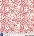 Fabric P & B Textiles Cream/Red Poinsettia 108" Wide Back by the Quarter Yard POIW5886-ER
