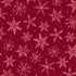 Fabric P & B Textiles Dark Red Snowflakes First Frost 108" Wide Back by the Quarter Yard 6298-DR