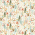 Fabric P & B Textiles Ecru Packed Animal Allover Mini Menagerie by the Quarter Yard MMEN6118-E