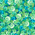 Fabric P & B Textiles Green Swirly Allover Pondside Pals by the Quarter Yard POND-6038-GMU