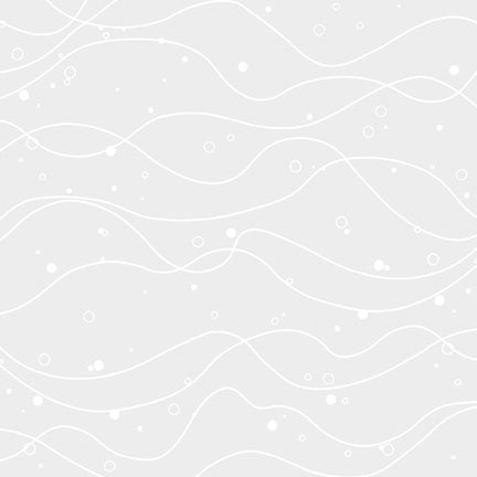A light gray background with a repeating pattern of thin white wavy lines and small white dots.