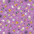 Fabric P & B Textiles Lavender Spooky Halloween Toss Little Darlings Halloween by the Quarter Yard 6185-C