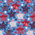 Fabric P & B Textiles Light Blue America Stars Patriotic Minis by the Quarter Yard PMIN6054-LB