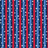 Fabric P & B Textiles Multi Land of Liberty Stripe Patriotic Minis by the Quarter Yard PMIN6048-MU