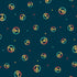 Fabric P & B Textiles Navy Peace Sign Toss Peace, Love, Pickleball by the Quarter Yard PLPI-6028-N