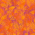 A seamless botanical pattern featuring stylized orange and yellow leaves and flowers on a pink and purple gradient background.