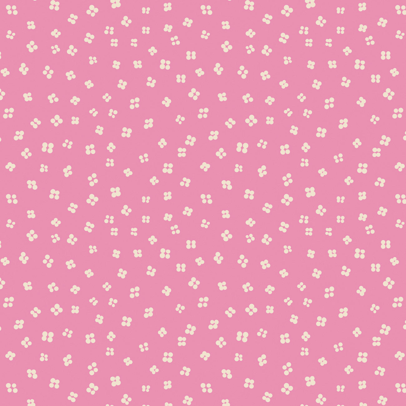 Fabric P & B Textiles Pink Ditzy Dot Floral Things with Wings by the Quarter Yard TWWI6003-P