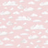 Fabric P & B Textiles Pink Passing Clouds Let's Go On An Adventure by the Quarter Yard LGOA5937-P