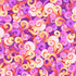 Fabric P & B Textiles Pink Swirly Allover Pondside Pals by the Quarter Yard POND-6038-PMU
