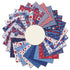 Fabric P & B Textiles Precuts Patriotic Minis