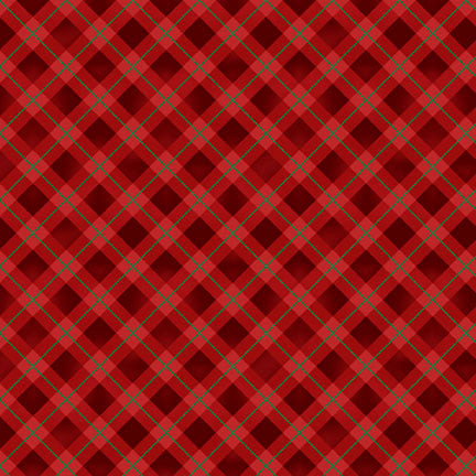 Red lattice pattern on a red background