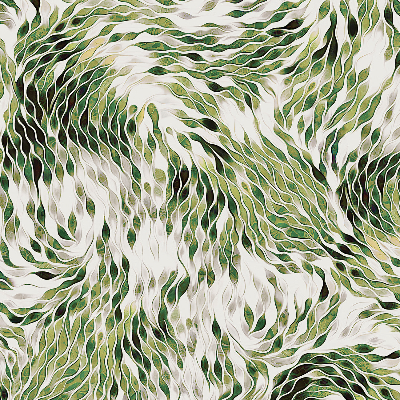 Fabric P & B Textiles Sage Green Harmonious Strokes Vitality 108" Wide Back by the Quarter Yard VITW6018-A