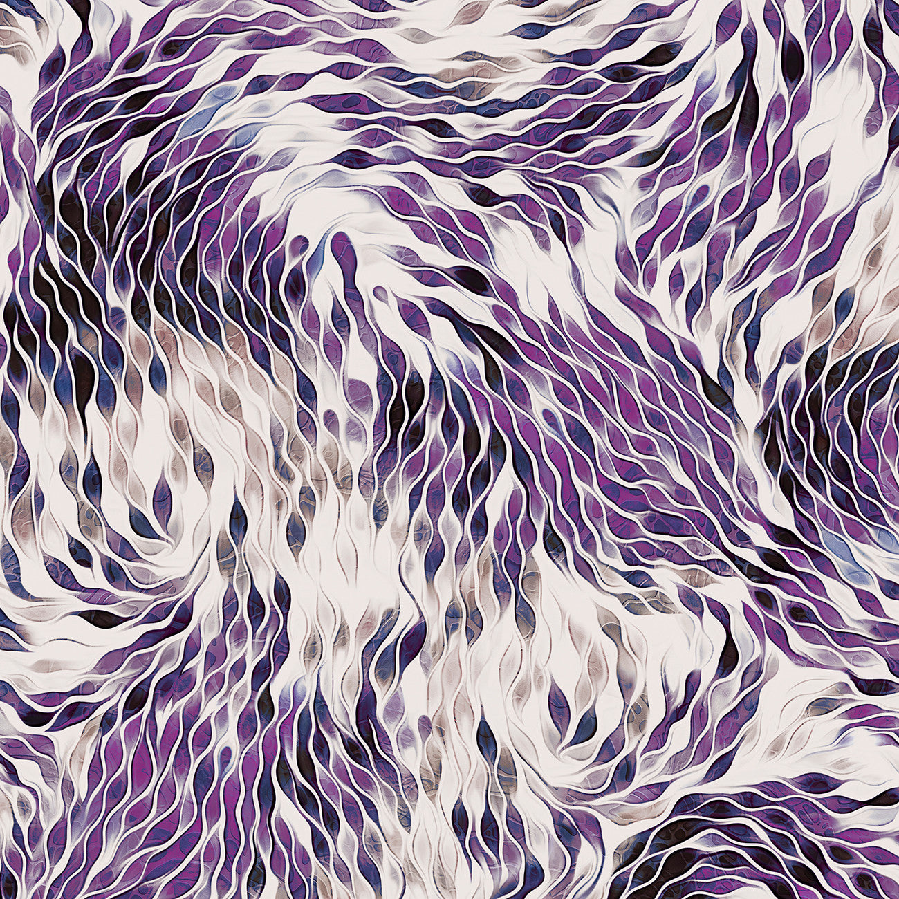 Fabric P & B Textiles Violet Harmonious Strokes Vitality 108" Wide Back by the Quarter Yard VITW6018-C
