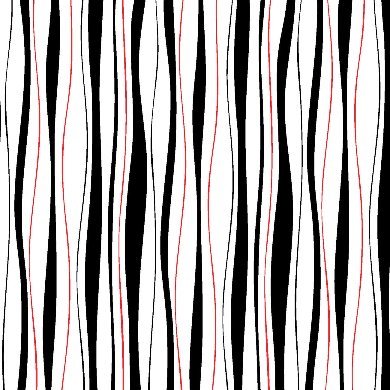 Fabric P & B Textiles Wavy Stripe Crimson Royale by the Quarter Yard CROY6071-W