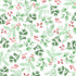Fabric P & B Textiles White Berry and Pine First Frost 108" Wide Back by the Quarter Yard 6299-W