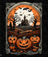 Fabric Patrick Lose Halloween Haunted Hollow Panel 10708-99
