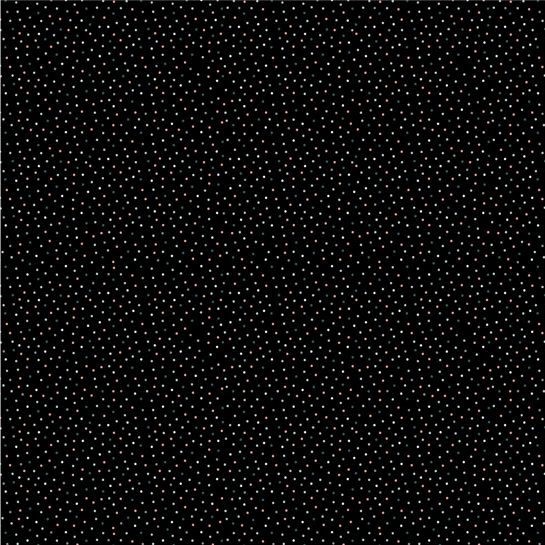 Fabric Poppie Cotton Black Licorice Country Confetti by the Quarter Yard CC20188