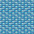 Fabric Poppie Cotton Blue Beep Beep Hey Love Bug by the Quarter Yard BG25138