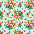 Fabric Poppie Cotton Blue Matilda by the Quarter Yard MA25103