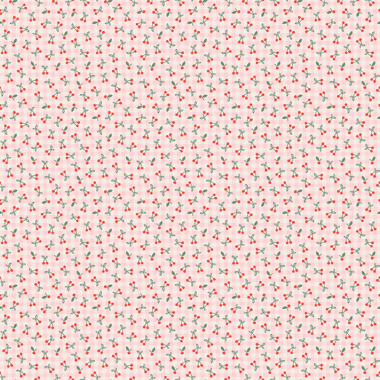 Fabric Poppie Cotton Pink Cherry Pie Farmhouse Fancy by the Quarter Yard FH25968