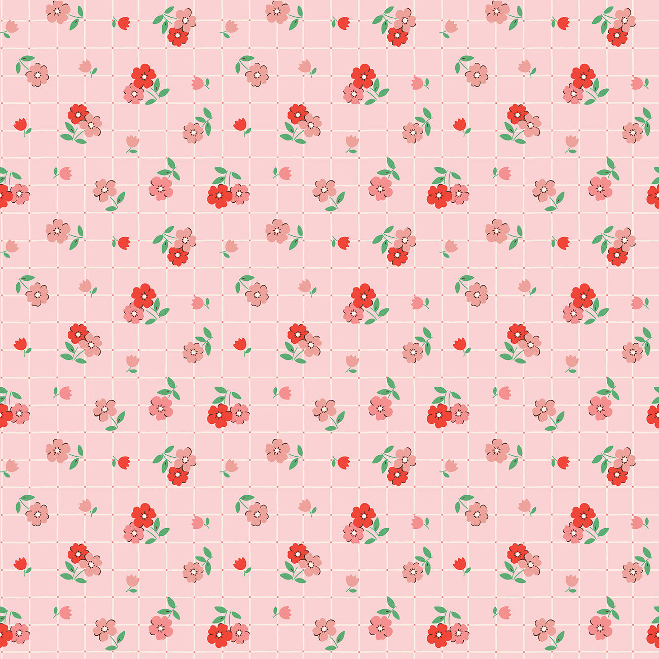 Fabric Poppie Cotton Pink Tea Towel Farmhouse Fancy by the Quarter Yard FH25957