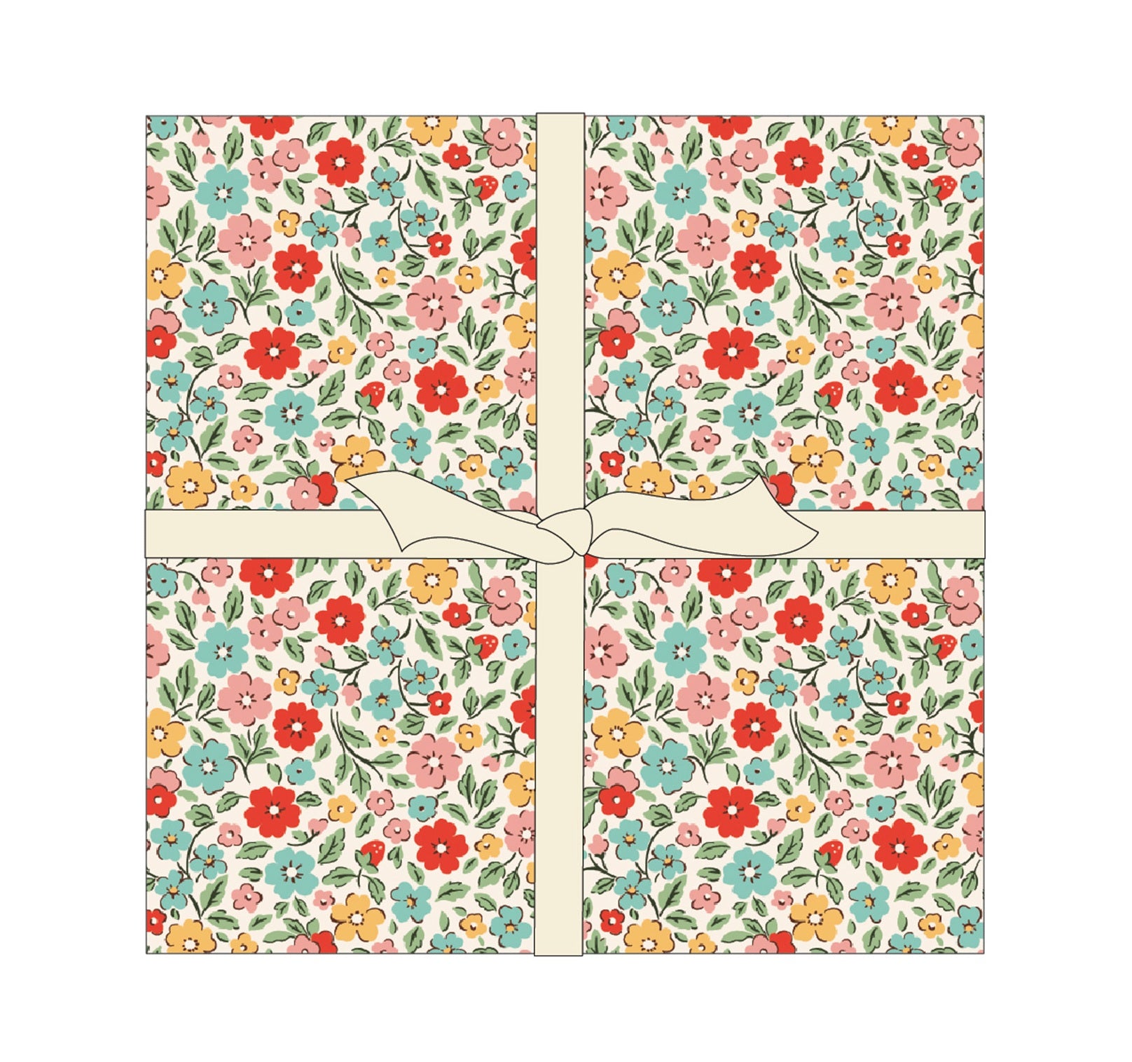 Fabric Poppie Cotton Precuts Farmhouse Fancy 42pc 10" Squares Bundle FH25974