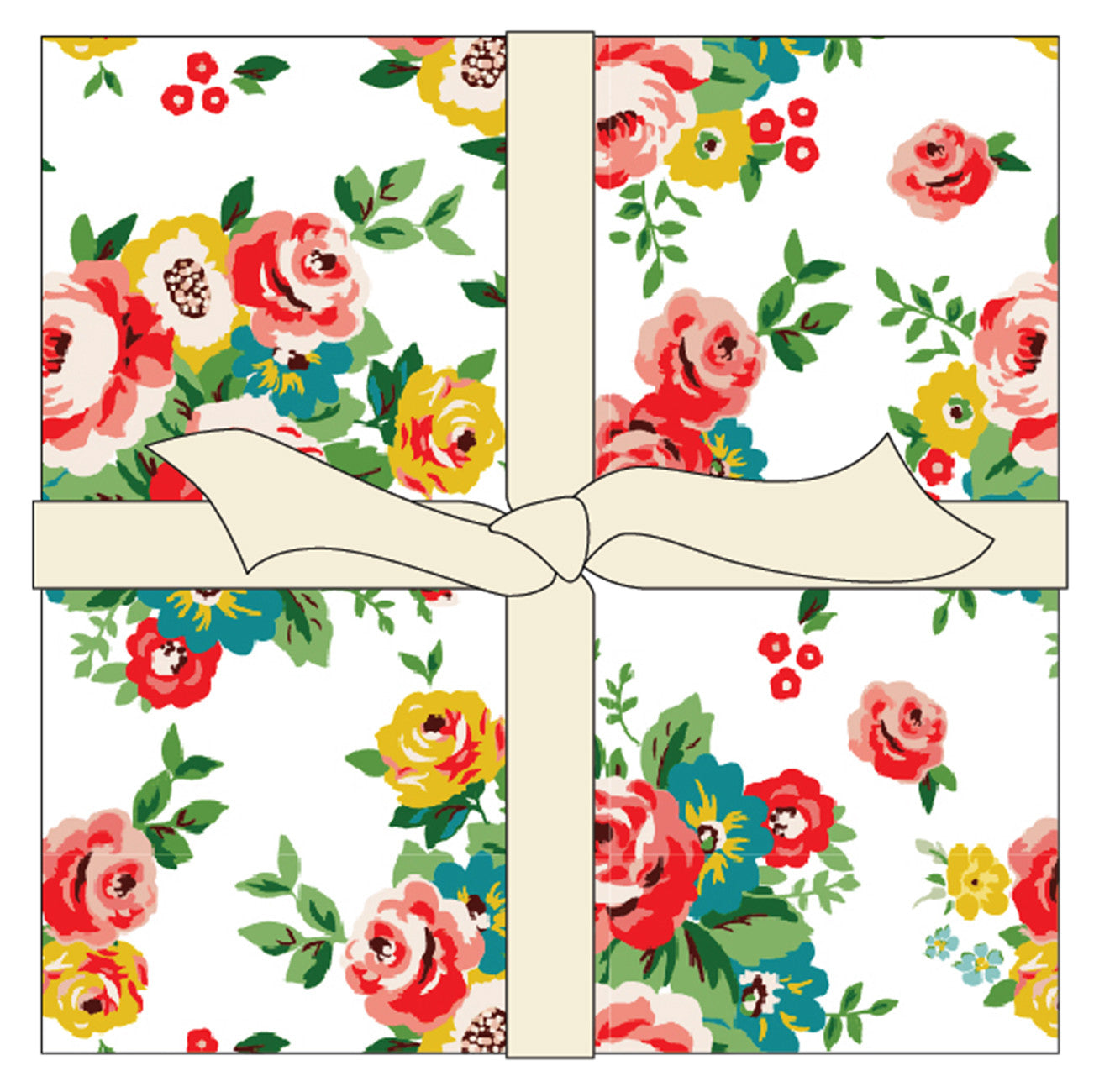 Fabric Poppie Cotton Precuts Matilda 42pc 5" Squares MA25124