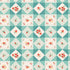 Fabric Poppie Cotton Teal Farm Quilts Farmhouse Fancy by the Quarter Yard FH25963