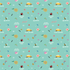 Fabric Poppie Cotton Teal Little Joys Hey Love Bug by the Quarter Yard BG25135
