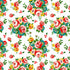 Fabric Poppie Cotton White Matilda by the Quarter Yard MA25101