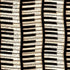 A close-up repeating pattern of vintage piano keys and sheet music, shown in warm sepia tones with black and cream tones.