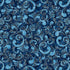 Fabric QT Blue Scrolls American Country by the Quarter Yard 31996-B