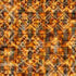Geometric pattern with orange and brown tones