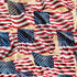 Fabric QT Cream Waving American Flag Stars Stripes & Steel by the Quarter Yard 31698-E