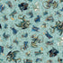 Fabric QT Dusty Aqua Medieval Character Toss Folklore by the Quarter Yard 31642-Q