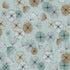Fabric QT Dusty Aqua Small Contempo Flowers in Linen Blend Wisps on the Wind by the Quarter Yard 31783-BQLIN
