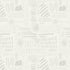 A repeating abstract pattern of light gray brushstrokes, scribbles, dots, and geometric marks on a warm off-white background.