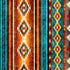 Colorful patterned fabric with geometric designs in various colors.