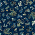 Fabric QT Navy Medieval Character Toss Folklore by the Quarter Yard 31642-N