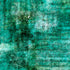 A textured teal and turquoise background with an overlay of vintage sheet music staves and cursive handwriting.