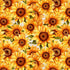 Fabric QT White Packed Sunflowers Sunflower Serenade by the Quarter Yard 31804-Z