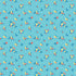 Fabric Riley Blake Aqua Floral Summer's In Town by the Quarter Yard C17532-AQUA