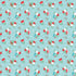 Fabric Riley Blake Aqua Floral Whimsical Woodland by the Quarter Yard C17642-AQUA