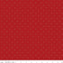 Fabric Riley Blake Basics Barn Red Bee Cross Stitch by the Quarter Yard C745-BARNRED