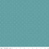 Fabric Riley Blake Basics Riley Teal Bee Cross Stitch by the Quarter Yard C745-RILEYTEAL