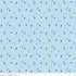 Fabric Riley Blake Blue Ditsy Blue Blooms and Threads by the Quarter Yard C17124-BLUE