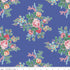 Fabric Riley Blake Blue Floral Simple Pleasures by the Quarter Yard C16650-BLUE